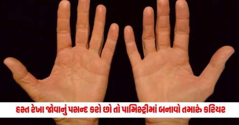 Career In Palmistry: લોકોની હસ્ત રેખા જોવાનું પસન્દ કરો છો તો પામિસ્ટ્રીમાં બનાવો તમારું કરિયર, આ ક્ષેત્રમાં આ રીતે બનાવી શકશો કારકિર્દી