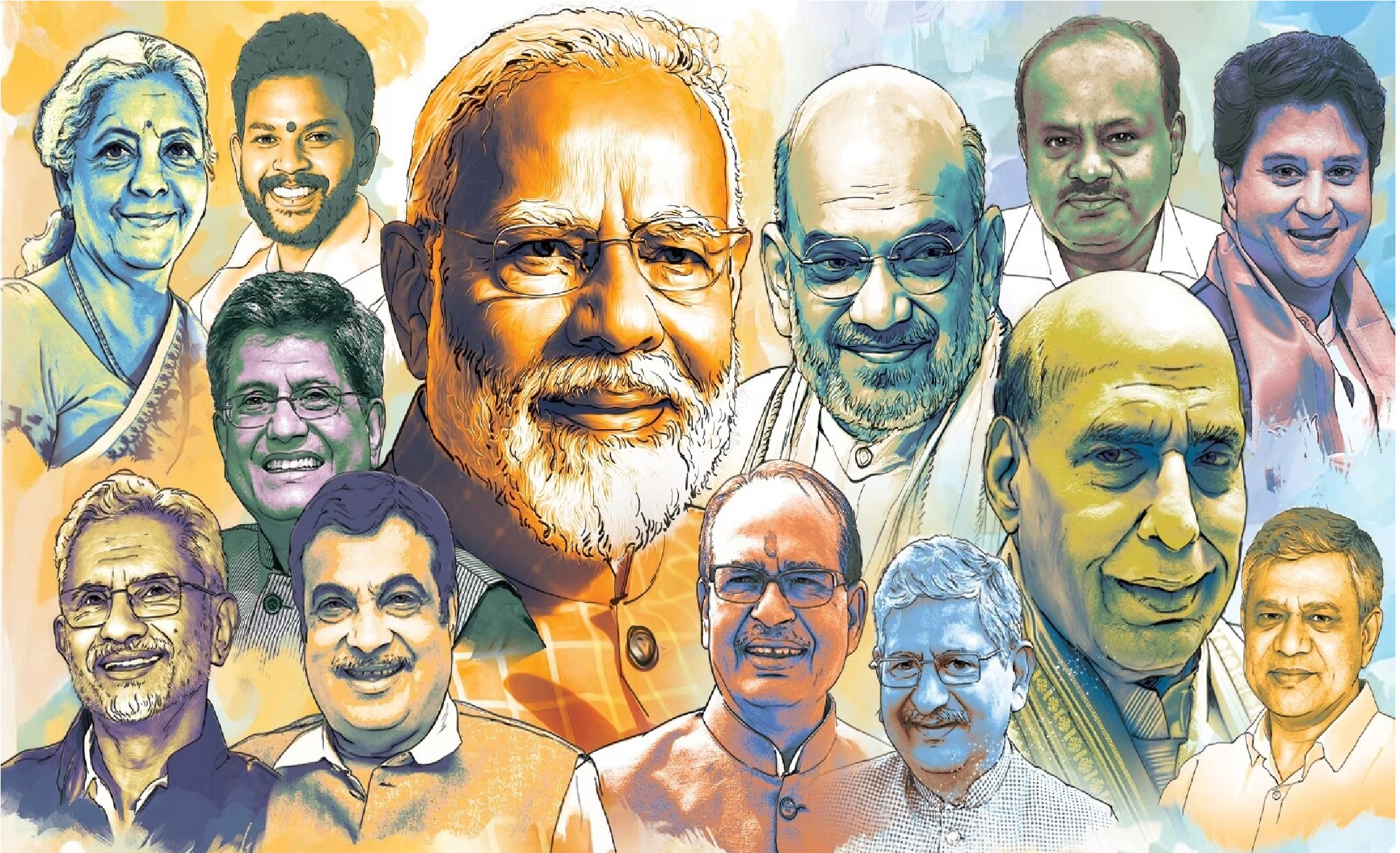 Modi Cabinet 3.0 : મોદી 3.0 સરકારમાં વડાપ્રધાને આ મંત્રાલયો રાખ્યા પોતાની પાસે, જાણો ક્યાં ક્યાં છે