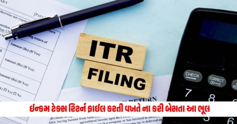 ITR Filing: ઈન્કમ ટેક્સ રિટર્ન ફાઈલ કરતી વખતે ના કરી બેસતા આ ભૂલ, રિફંડ મળવું મુશ્કેલ થઈ જશે