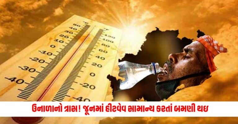 Weather Report : ઉનાળાનો ત્રાસ! જૂનમાં હીટવેવ સામાન્ય કરતાં બમણી થઇ, ગરમીના પારાએ તોડ્યો રેકોર્ડ, વાંચો IMDના ચોંકાવનારા આંકડા