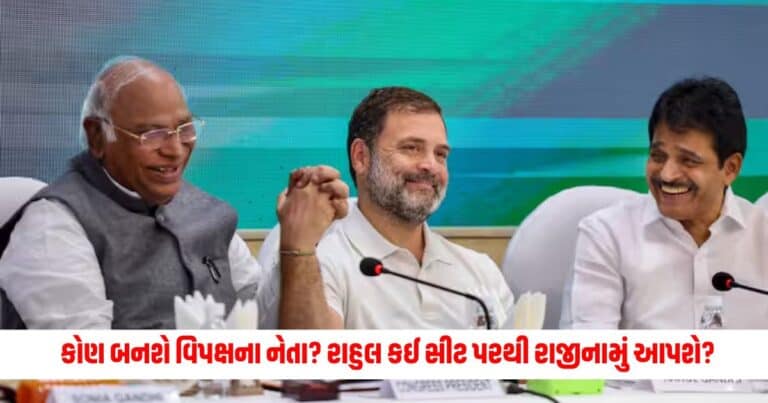 Congress Meeting: કોણ બનશે વિપક્ષના નેતા? રાહુલ કઈ સીટ પરથી રાજીનામું આપશે? કોંગ્રેસ આજે ખડગેના ઘરે નિર્ણય લેશે