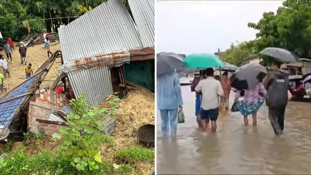 Assam Flood: આસામમાં પૂરના કારણે વણસી સ્થિતિ, કરીમગંજમાં ભૂસ્ખલનથી પાંચ લોકોએ ગુમાવ્યો જીવ