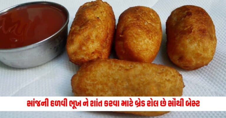 Bread Roll Recipe: સાંજની હળવી ભૂખ ને શાંત કરવા માટે બ્રેડ રોલ છે સૌથી બેસ્ટ, આ રેસીપી સાથે તેને ઝડપથી તૈયાર કરો.