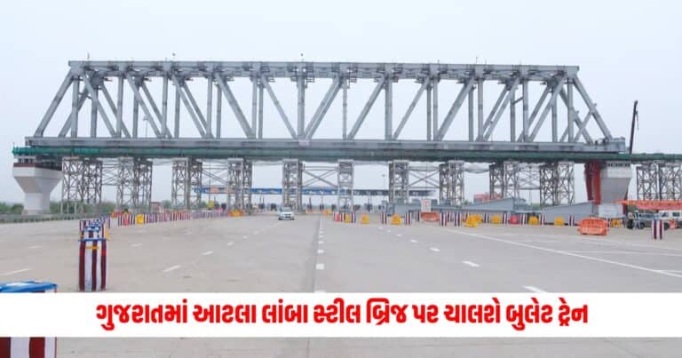 Bullet Train Project : ગુજરાતમાં આટલા લાંબા સ્ટીલ બ્રિજ પર ચાલશે બુલેટ ટ્રેન, મેક ઈન ઈન્ડિયા હેઠળ કામ પૂર્ણ; જાણો શું છે ખાસિયત