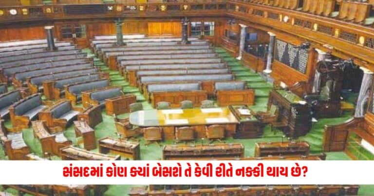 Lok Sabha Seating Arrangement : સંસદમાં કોણ ક્યાં બેસશે તે કેવી રીતે નક્કી થાય છે?