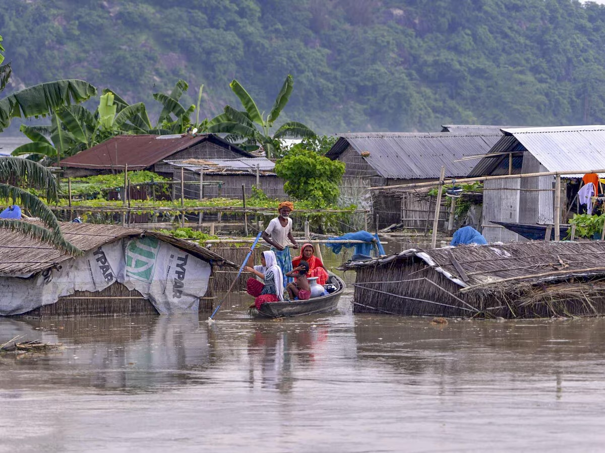 Assam: આસામમાં વરસાદ અને પૂરના કારણે અત્યાર સુધીમાં થયા આટલા મૃત્યુ