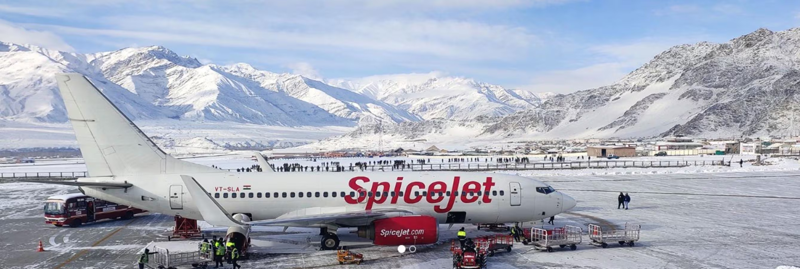 SpiceJet : લેહમાં તાપમાન પહોંચ્યું આટલી ડિગ્રીએ, ઈન્ડિગો અને સ્પાઈસજેટની અત્યાર સુધીમાં 16 ફ્લાઈટ્સ રદ