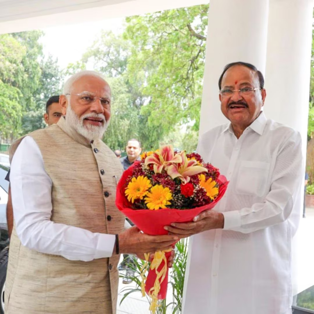 Venkaiah Naidu Birthday: PM મોદીએ પાઠવી પૂર્વ ઉપરાષ્ટ્રપતિને જન્મદિવસની શુભેચ્છા