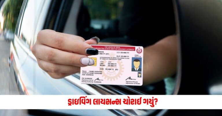 license Stolen : ડ્રાઇવિંગ લાયસન્સ ચોરાઈ ગયું? આ રીતે સરળતાથી મેળવી શકો છો ઑનલાઇન ડુપ્લિકેટ લાઇસન્સ