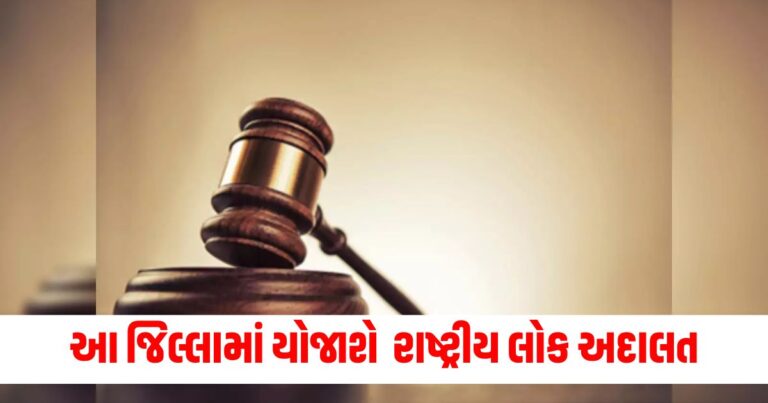 Gujarat News, National Lok Adalat, District Court, Easy Access to Justice, Legal Aid, Court News,