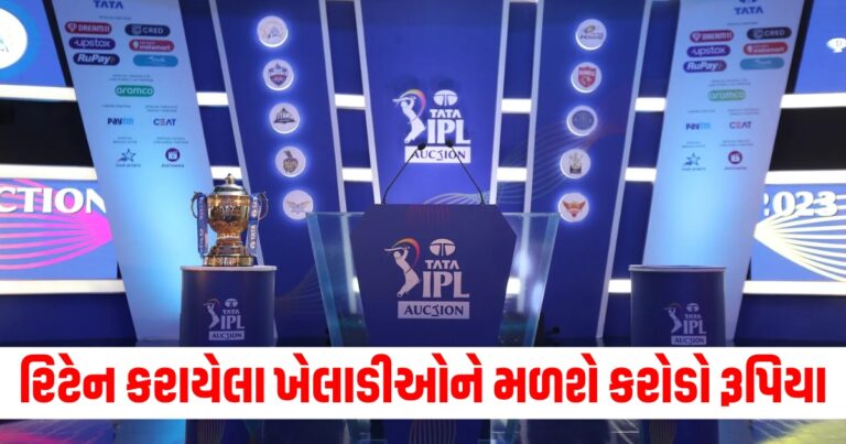 રિટેન કરાયેલા ખેલાડીઓને મળશે કરોડો રૂપિયા, જાણો શું છે IPLનો નવો નિયમ