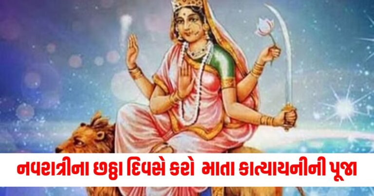 માતા કાત્યાયની, શારદાયી નવરાત્રી 2024, maa katyayani, maa katyayani puja vidhi, navaratri sixth day maa katyayani puja, maa katyayani puja mantra,