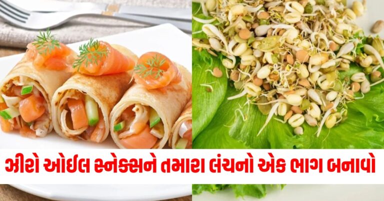 દરરોજ જમવામાં કોઈ તકલીફ નહીં પડે, આ ઝીરો ઓઈલ સ્નેક્સને તમારા લંચનો એક ભાગ બનાવો