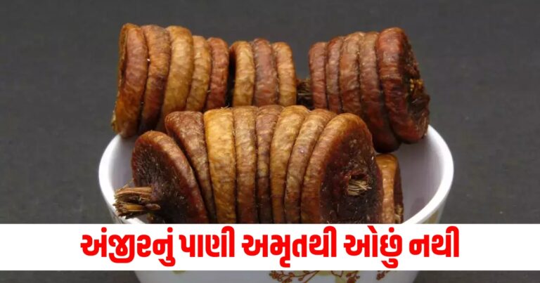 અંજીરનું પાણી અમૃતથી ઓછું નથી, સવારે પાણીમાં પલાળીને ખાવાથી મળે છે આ અદ્ભુત ફાયદા