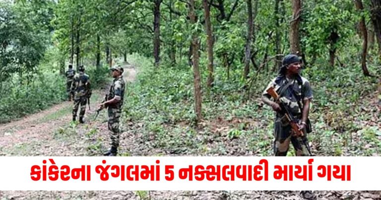 છત્તીસગઢ (Chhattisgarh), કાંકેર (Kanker), જંગલ (Jungle), નક્સલવાદી (Naxalites), મર્યા ગયા (Killed), જવાનો (Jawans), અથડામણ (Encounter), સુરક્ષા દળ (Security forces), ઘટના (Incident), સંખ્યા (Casualties),