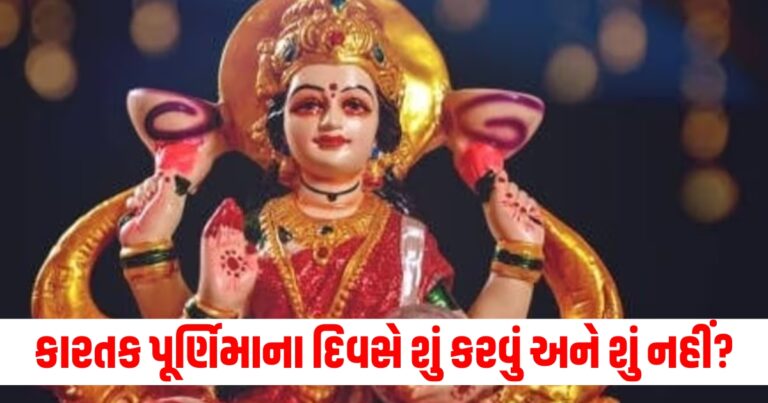 કારતક પૂર્ણિમા (Kartika Purnima), કરવું જોઈએ (What to Do), કરવું નહીં (What Not to Do), ધાર્મિક વર્તન (Religious Practices), પૂજા (Puja), ઉત્સવ (Festival), આયોજન (Observance),