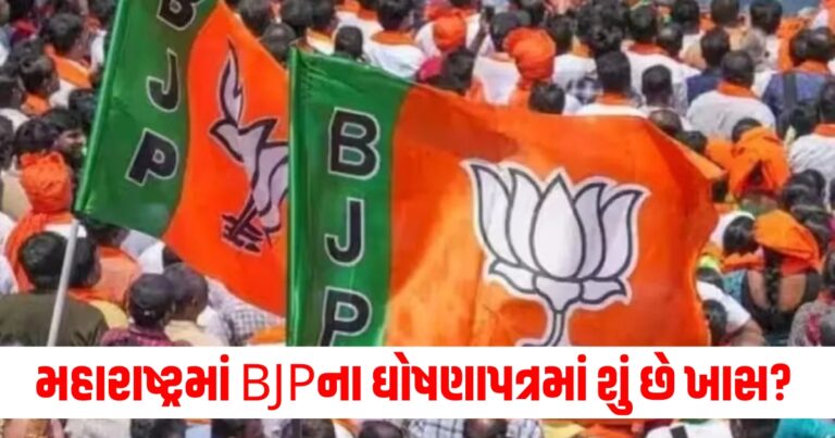 મહારાષ્ટ્રમાં BJPના ઘોષણાપત્રમાં શું છે ખાસ? NDAએ આ 10 વચનો આપ્યા હતા