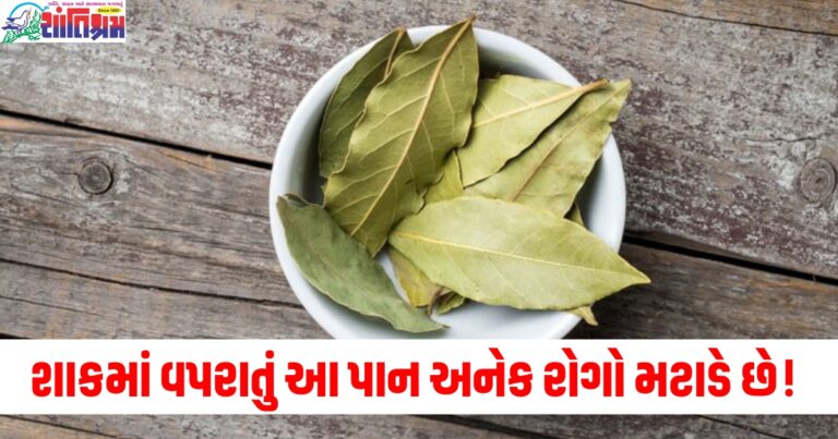 શાકમાં વપરાતું આ પાન અનેક રોગો મટાડે છે! જાણો અહીં તેના ફાયદા