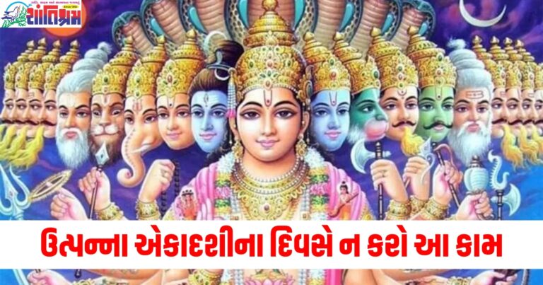 ઉત્પન્ના એકાદશી છે ખાસ, આ દિવસે ભૂલથી પણ ન કરો આ કામ