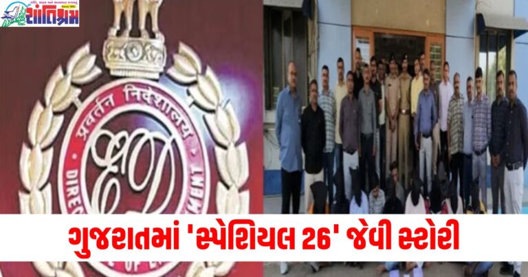 ગુજરાતમાં 'સ્પેશિયલ 26' જેવી સ્ટોરી, જ્વેલરી શોપ પર પાડ્યા નકલી દરોડા 12 લોકોની ધરપકડ