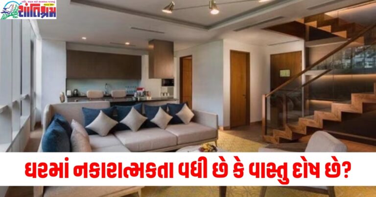 ઘરમાં નકારાત્મકતા વધી છે કે વાસ્તુ દોષ છે, તો આ 5 ઉપાયોથી દૂર થશે બધી સમસ્યાઓ