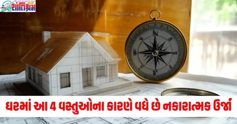 વાસ્તુ અનુસાર ઘરમાં આ 4 વસ્તુઓના કારણે વધે છે નકારાત્મક ઉર્જા, તેના માટે રાખો આ બાબતનું ધ્યાન