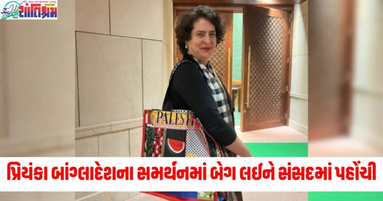 પ્રિયંકા, બાંગ્લાદેશ, સમર્થન, બેગ, સંસદ, પેલેસ્ટાઈન,