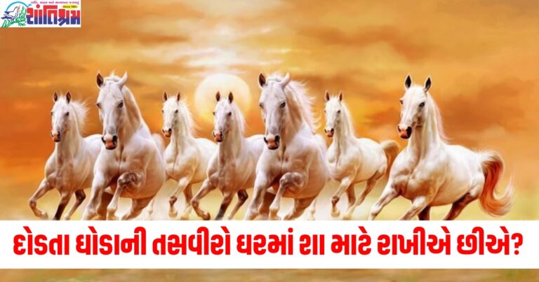 સફેદ દોડતા ઘોડાની તસવીરો ઘરમાં શા માટે રાખીએ છીએ? જાણો તેને રાખવાની સાચી દિશા