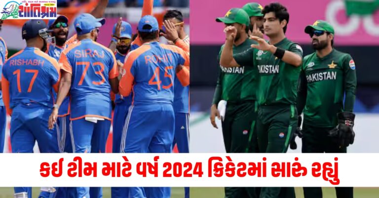 ભારત કે પાકિસ્તાન, કોના માટે વર્ષ 2024 ક્રિકેટમાં સારું રહ્યું, જાણો બંને દેશોના આંકડા