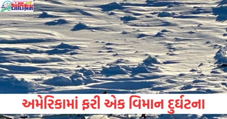 અમેરિકામાં ફરી એક વિમાન દુર્ઘટના, બધા મુસાફરોના મોત