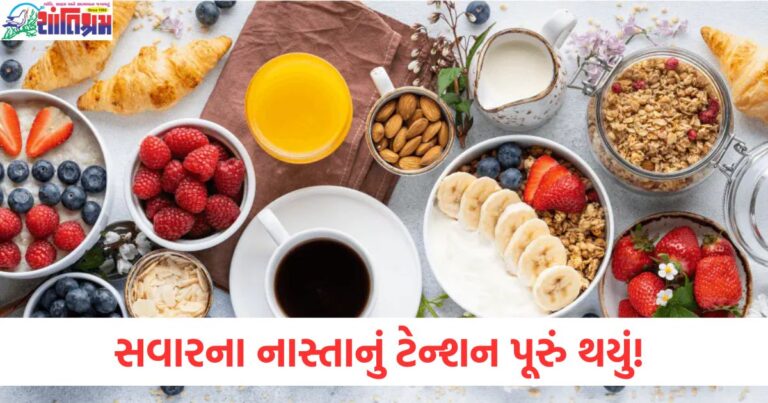 સવારના નાસ્તાનું ટેન્શન પૂરું થયું! અઠવાડિયાના 7 દિવસ સવારના નાસ્તા માટે 7 સ્વસ્થ અને સ્વાદિષ્ટ વાનગીઓ અજમાવો.