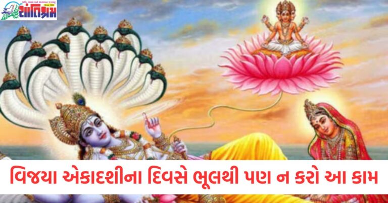 વિજયા એકાદશીના દિવસે ભૂલથી પણ ન કરો આ કામ, માતા લક્ષ્મી ક્રોધિત થશે અને ગરીબીનો વાસ થશે!