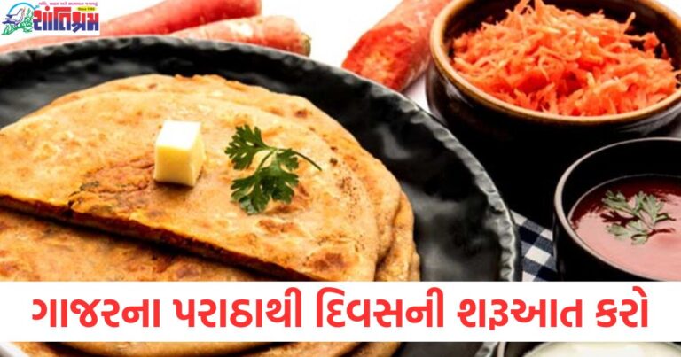 ગાજરના પરાઠાથી દિવસની શરૂઆત કરો, સ્વાદિષ્ટ નાસ્તાનો સ્વાદ ભૂલી જશો, ગાજર પરાઠા નાસ્તામાં, સ્વાદિષ્ટ અને આરોગ્યપ્રદ દિવસની શરૂઆત, સ્વાદિષ્ટ નાસ્તા માટે ગાજરના પરાઠાનો સ્વાદ અને ફાયદા, ગાજરના પરાઠાની અનોખી રેસિપી, દિવસની આરોગ્યપ્રદ શરૂઆત, ગાજર પરાઠા: તમારો નાસ્તા સ્વાદ બદલવાનું અનોખું ઉપાય,