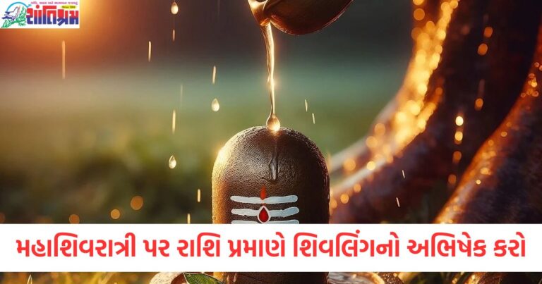 મહાશિવરાત્રી પર તમારી રાશિ અનુસાર શિવલિંગનો અભિષેક કરો, ભગવાન શિવ પ્રસન્ન થશે અને સુખ અને સમૃદ્ધિમાં વધારો થશે.