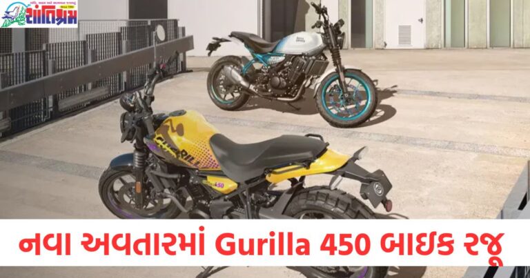 રોયલ એનફિલ્ડે નવા અવતારમાં Gurilla 450 બાઇક રજૂ કરી, કિંમત માત્ર આટલી જ