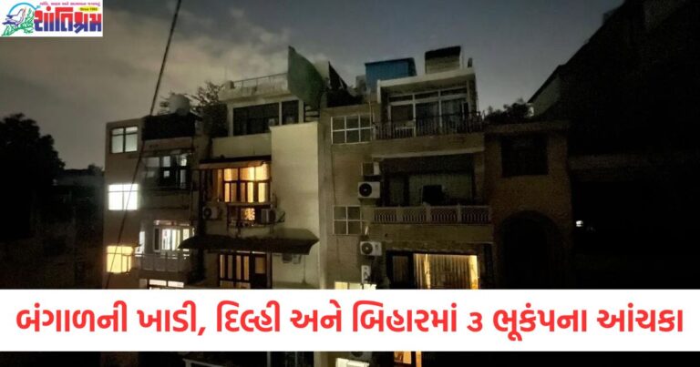 બંગાળની ખાડી, દિલ્હી અને બિહારમાં ૧૦ કલાકમાં ૩ ભૂકંપના આંચકાથી દેશને ડરાવ્યો