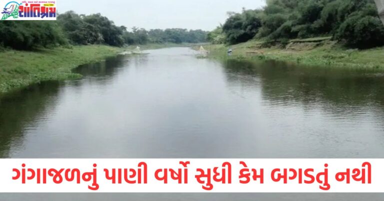 ગંગાજળનું પાણી વર્ષો સુધી કેમ બગડતું નથી, અને ક્યારેય દુર્ગંધ કેમ નથી આવતી?